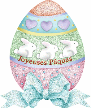 Gif animé joyeuses Pâques oeuf